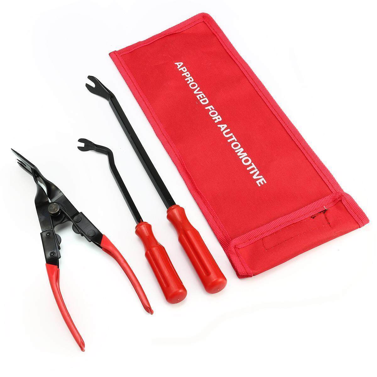 CAR DOOR CARD PANEL TRIM CLIP REMOVAL PLIERS & UPHOLSTERY REMOVER