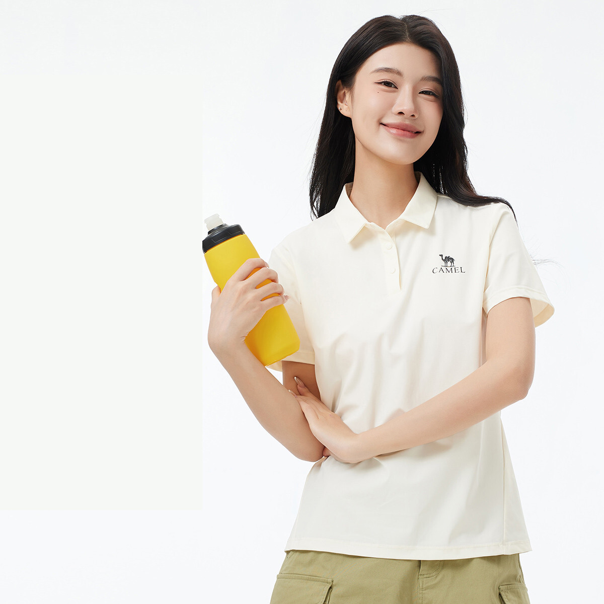 Áo Polo chống nắng làm mát nhanh cho nữ lạc đà