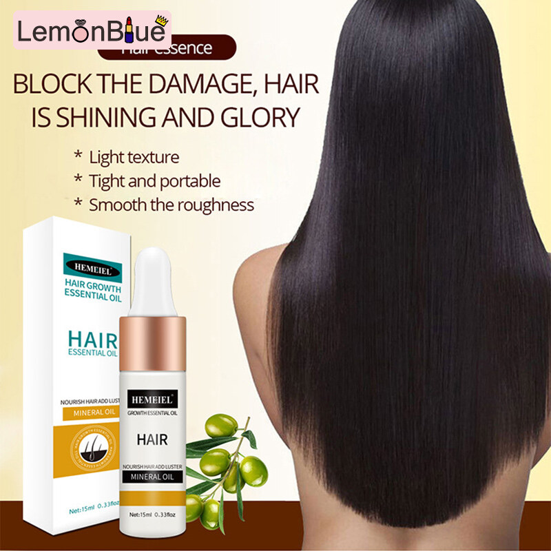 Gambar LemonBlue Hair Growth Oil Effective Hair Care Serum Healthy Hair Growth Stronger Thicker Effective Hair Growth Oil Effective Hair Care Serum Healthy Hair Growth Stronger Thicker Longer Hair for Men Women