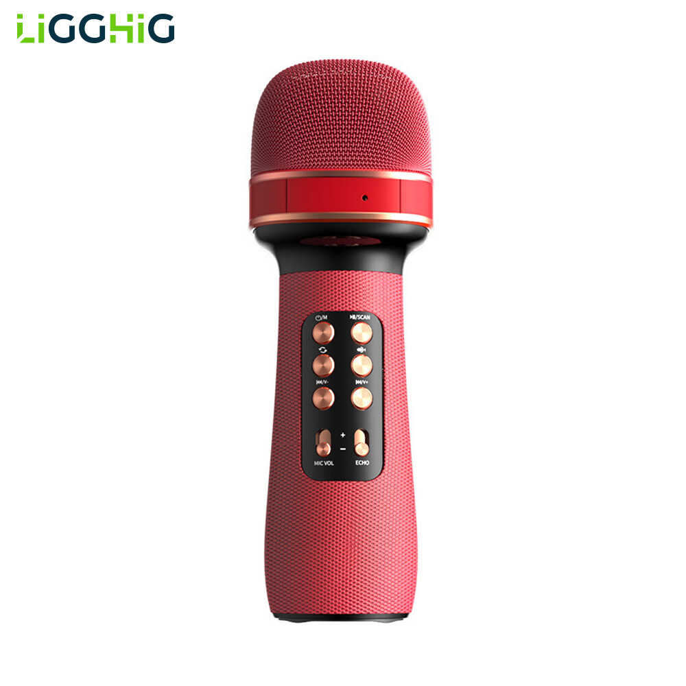 WS-898 Micro Cầm Tay Bluetooth Loa Kép Karaoke Không Dây Máy Phát Micro Điện Dung Cho IOS Android Smart TV