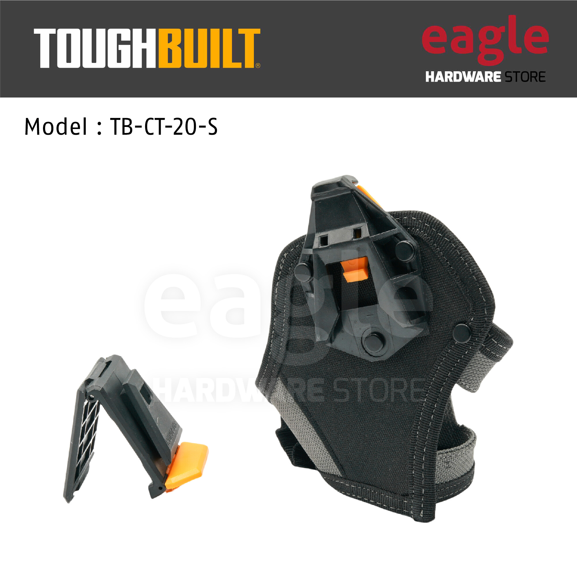 Toughbuilt TB-CT-20-S Small Drill Holster Cliptech™ Pouch Heavy