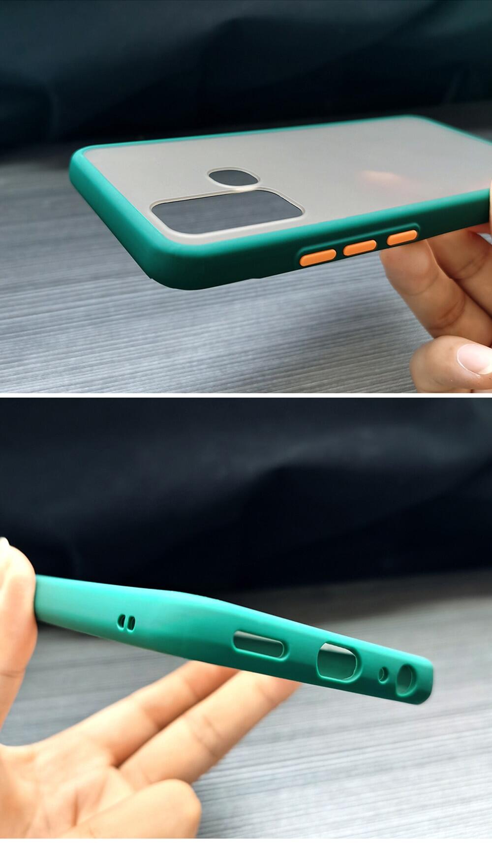 Thick Matte Silicone Phone Case for VIVO Y50 Transparent Anti Knock Case For VIVO Y30 Y70s Y19 V15 Pro V17 V19 Back Cover (21)
