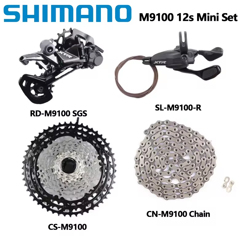 Shimano XTR M9100 Groupset 1x12 Speed MTB M9100 Right Shifter Rear