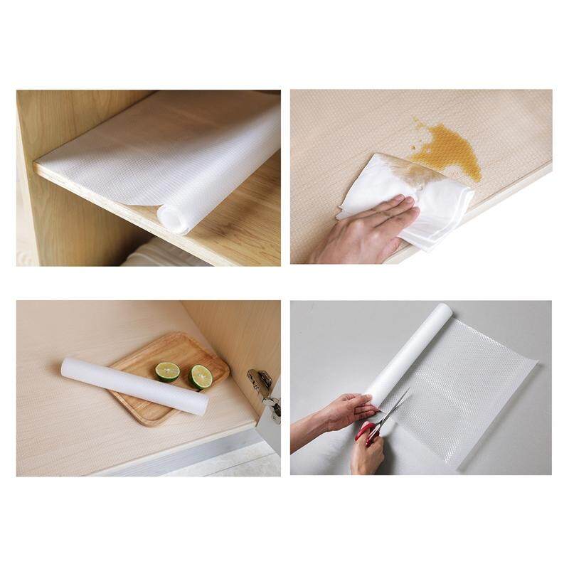 Kitchen Non-Slip Cupboard Drawer Mat Shelf Liner Cabinet Storage Pad Rubber