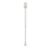 Brifit Electrical Outlet Extender Features USB-A USB-C and 2 AC Outlets Extends 56-86CM(22″-34″) Rotates 180° Use Behind Couches Nightstands Desks and More.Suitable for hard-to-reach sockets（US Plug）
