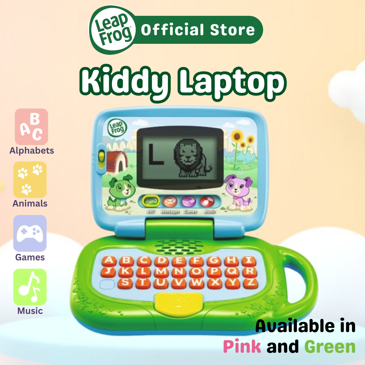 LeapFrog in LeapTop Touch Children Learning Laptop Computer