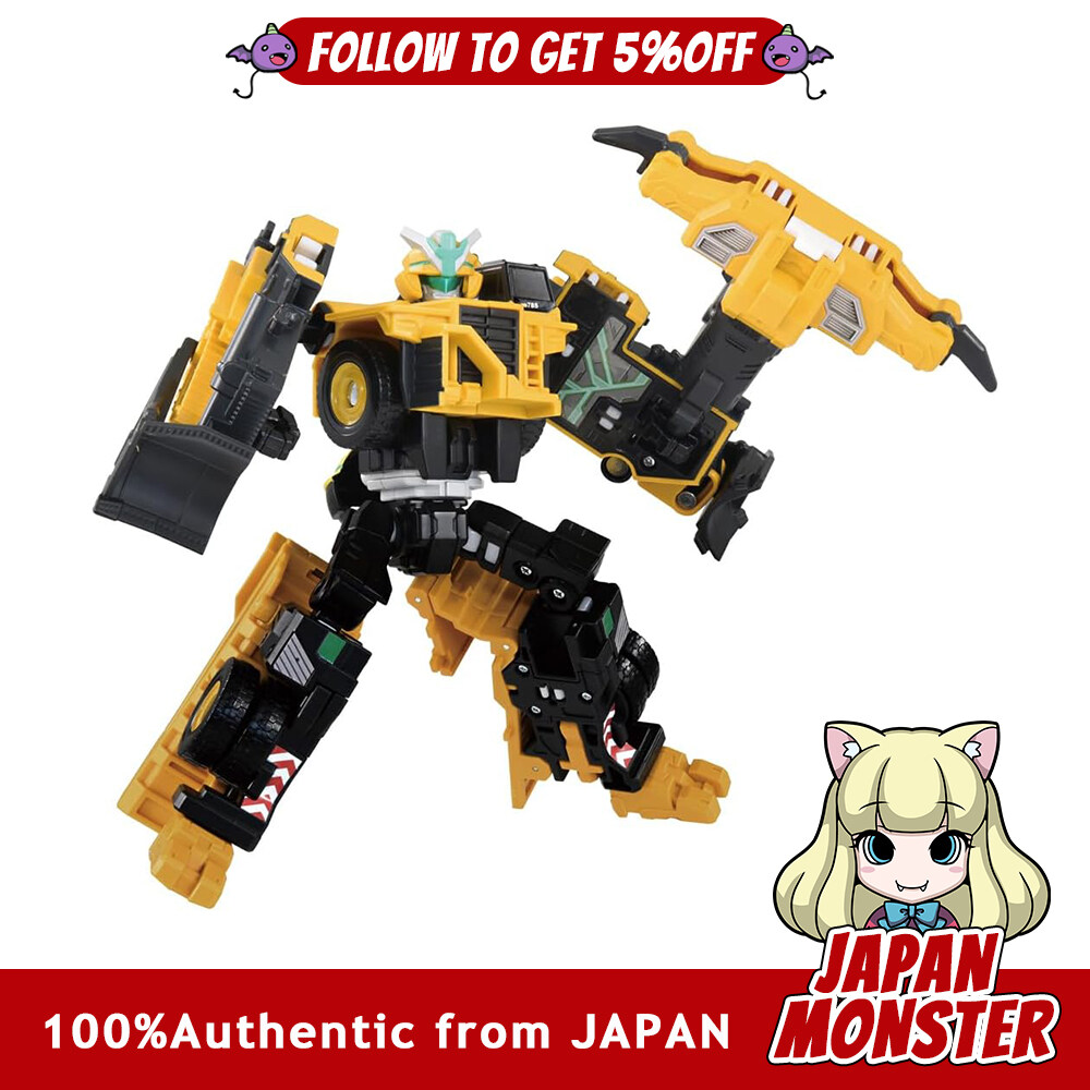 Takara Tomy Tomica Job Labor Grand Build Braver Dump Truck Bulldozer DX Set Japan