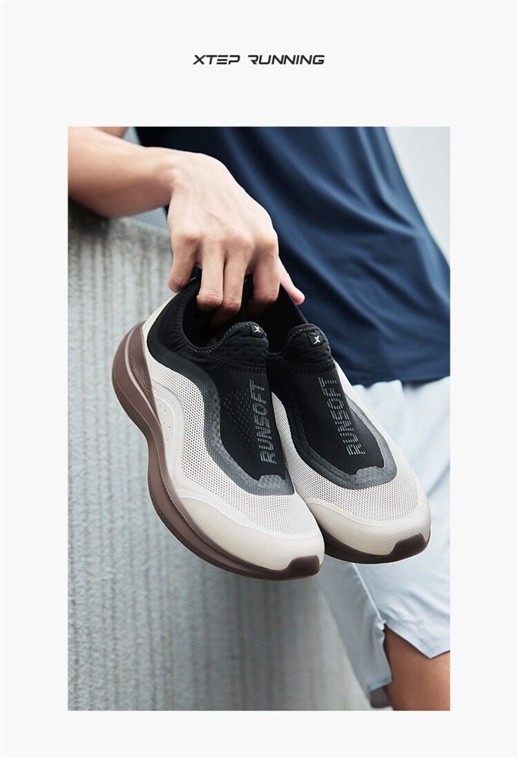 Xtep mềm Cube nam thoáng khí Mới Mùa Hè lưới nhẹ giảm xóc Giày Chạy Bộ Chuyên Nghiệp giản dị Giày nữ 875219110061