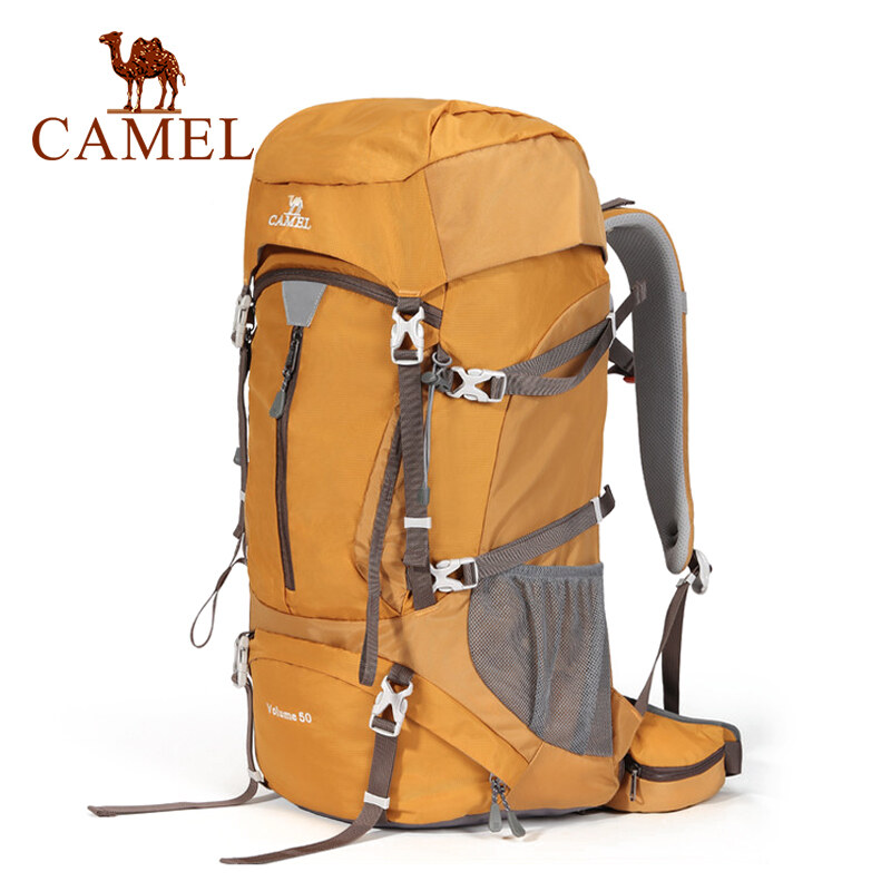 CAMEL outdoor 50L Large Capacity Backpack Hiking Camping Backpack durable bag ราคา 1,700 บาท*ส่งฟรี