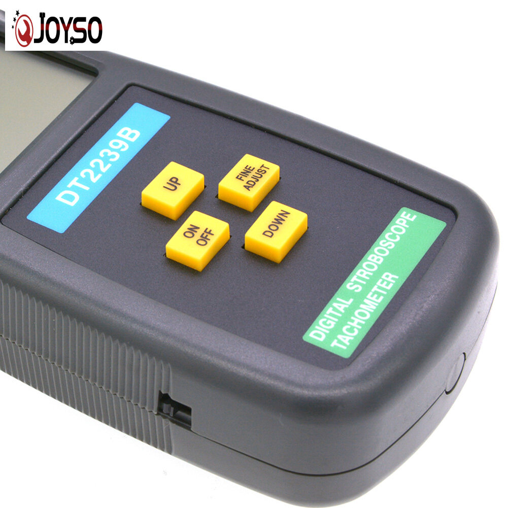 Anti Interference Stroboscope Digital Stroboscope Flash Tachometer Digital Control Non‑Contact Speed Measurement for Industry 