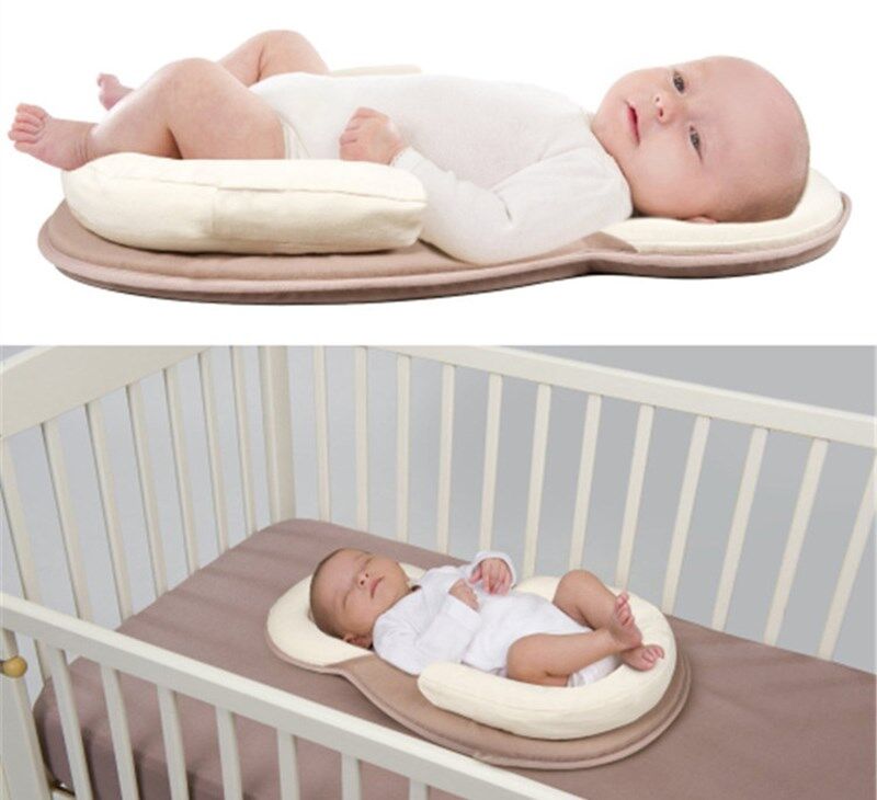 2023 trẻ sơ sinh mới gối định hình điều chỉnh chống rollover bên gối ngủ 6