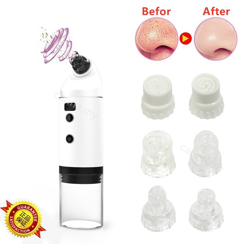 Gambar [READY STOCK] Electric Vacuum Blackhead Pore Cleaner Water Cycle Skin Deep Cleaning Moisturizing Acne Wart Pimples Blackhead Remover