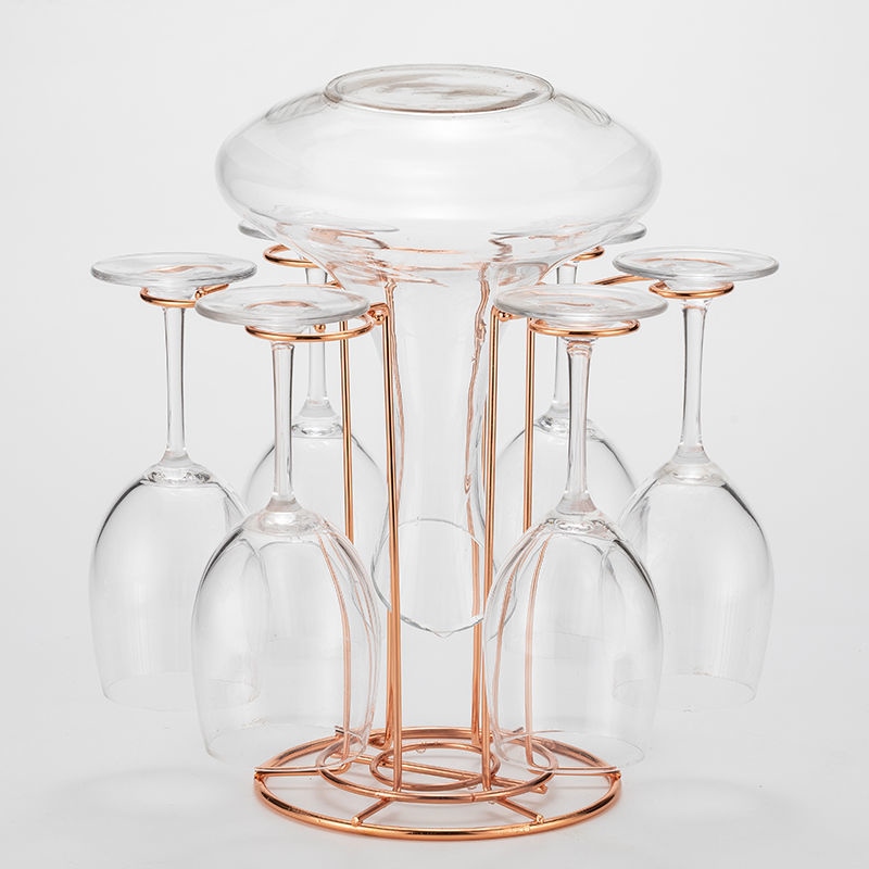Gambar high quality European high end home wine red wine cup suit tall red wine red wine goblet web celebrity beverage holder