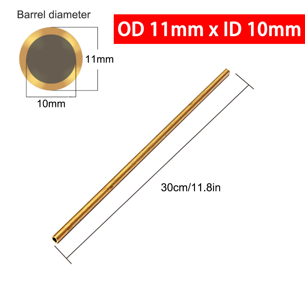 Brass Tubes Diameter 2/3/4/5/6/7/8/9/10/12/13/14/15mm Length 300mm Long 0.5mm Wall Brass Pipe Brass