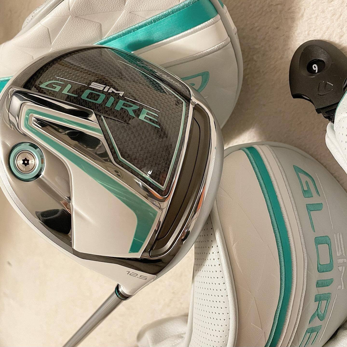 Phụ Nữ Câu Lạc Bộ Golf Sim Gloire Golf Trình Điều Khiển Graphite L trục mềm Điều Khiển Cho thuận tay phải Với Headcover