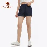 Camel women's sports and leisure shorts loose shorts