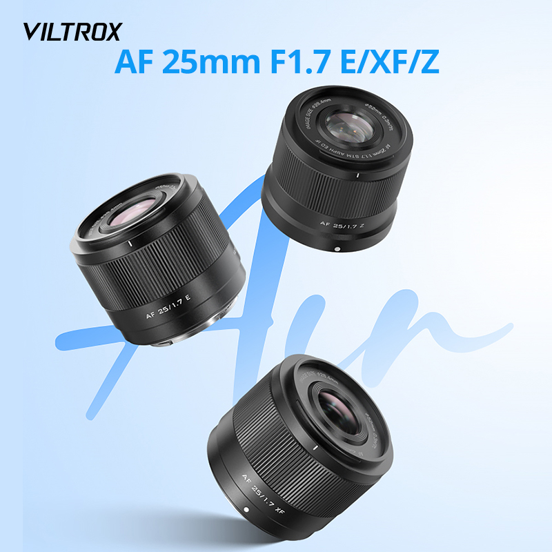 VILTROX AF 25mm F1.7 E/XF/Z Autofocus All-around Lens APS-C Lens For Fuji X / Sony E / Nikon Z Mount Mirrorless Cameras ราคา 6,060 บาท*ส่งฟรี