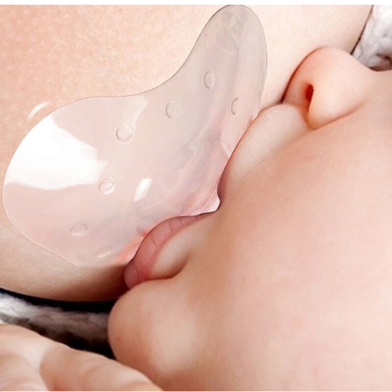 เครื่องประดับหัวนมผ้าคลุมเด็ก1ชิ้นพร้อมเคสอุปกรณ์กันหัวนมฟรี ราคา 22 บาท*ส่งฟรี