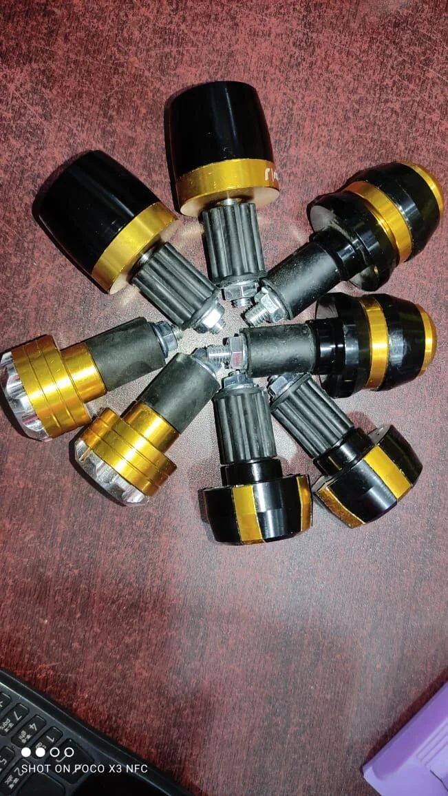 Universal 7/8" 22mm Motorcycle Handlebar End Weights - CNC Aluminum Plugs/Sliders
