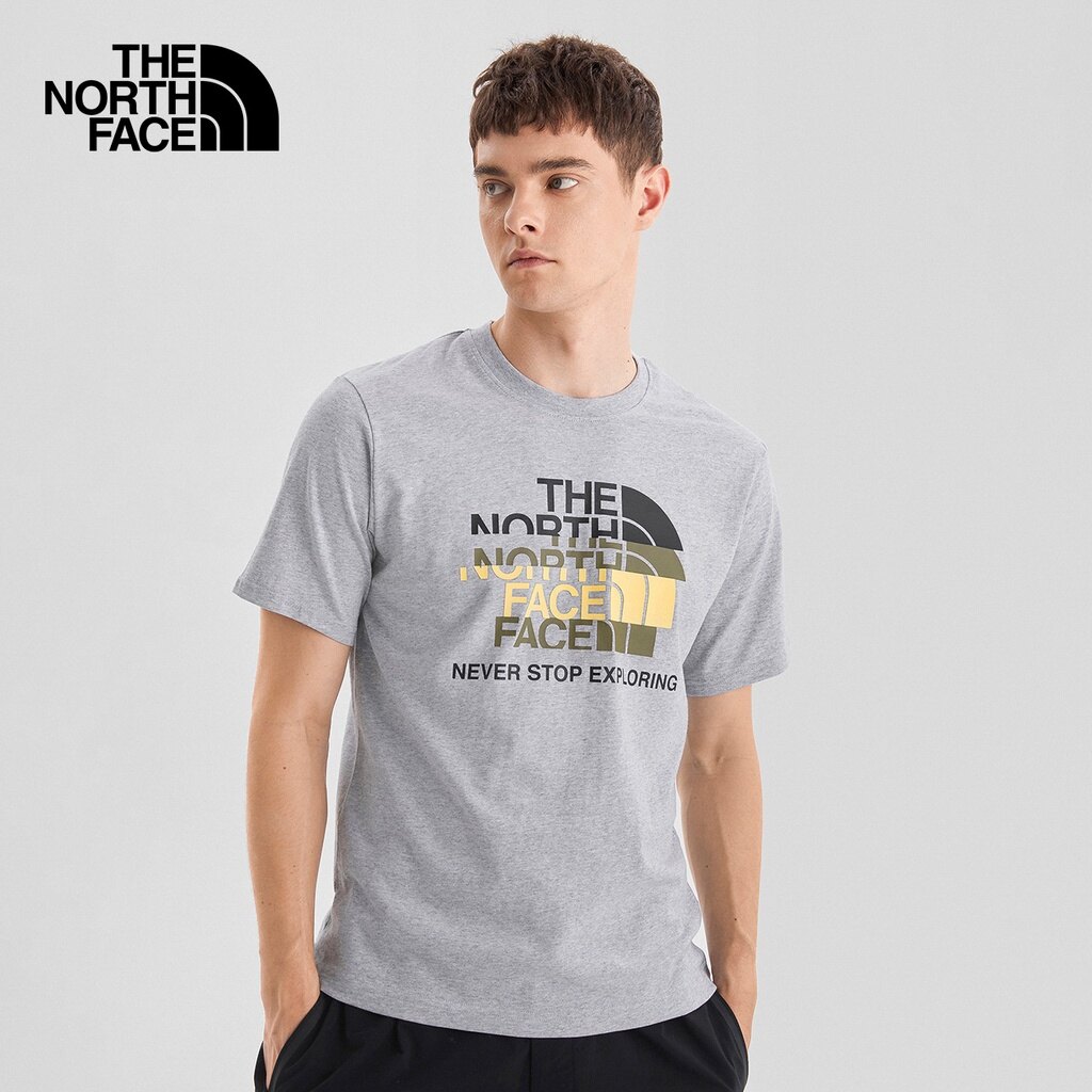 The north face áo thun nam ngắn tay thường ngày mới | 7qqw