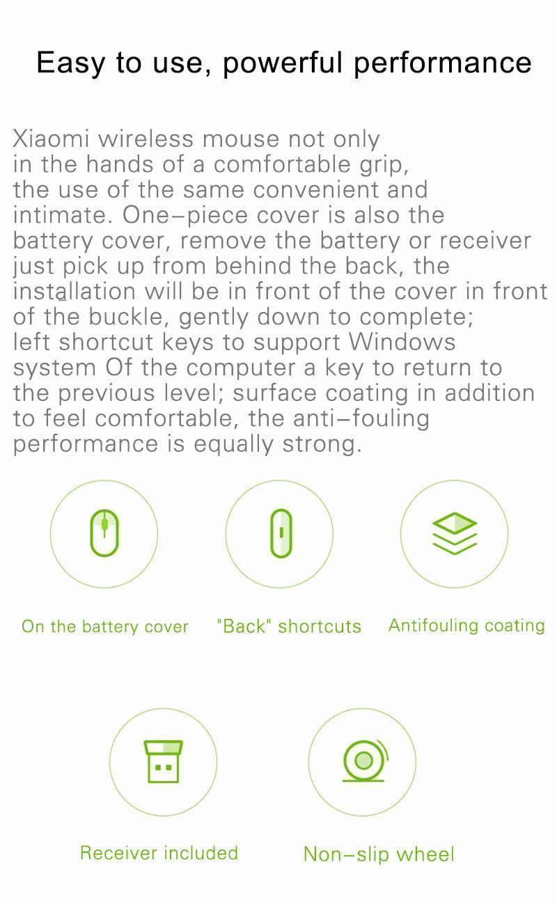 Original Xiaomi Mi Wireless Mouse Portable Mice Remote Wireless Optical Bluetooth 4.0 RF 2.4GHz Dual Mode Mini Mouse For Windows (1)