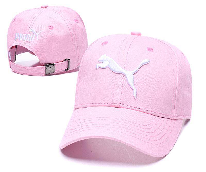pink puma hat