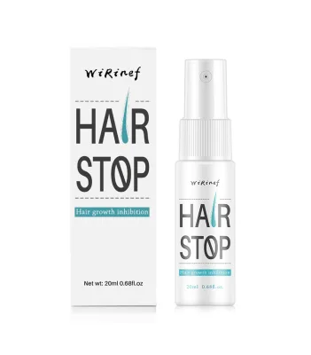20ML Hair Growth Inhibitor Essence Hair Removal Serum Spray Set Bikini Body Painless Facial Permanent Stop Hair Solution (2)