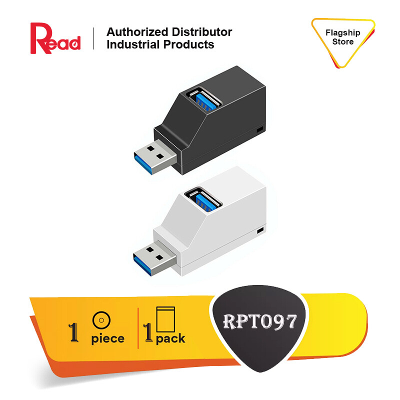 READ Bộ chia USB 3.0 Hub 3 cổng Di động Truyền dữ liệu nhanh Bộ chia USB cho máy tính Máy tính xách tay Trạm kết nối Bộ chuyển đổi Hub 2.0 Phụ kiện PC