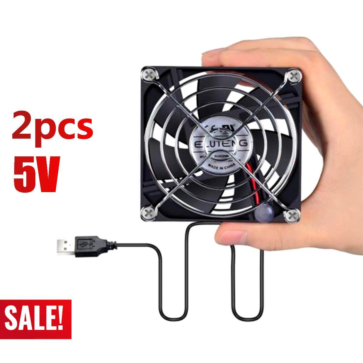 Laptop Cooling Pads 8cm USB Cooling Fan Heatsink for PC Computer TV