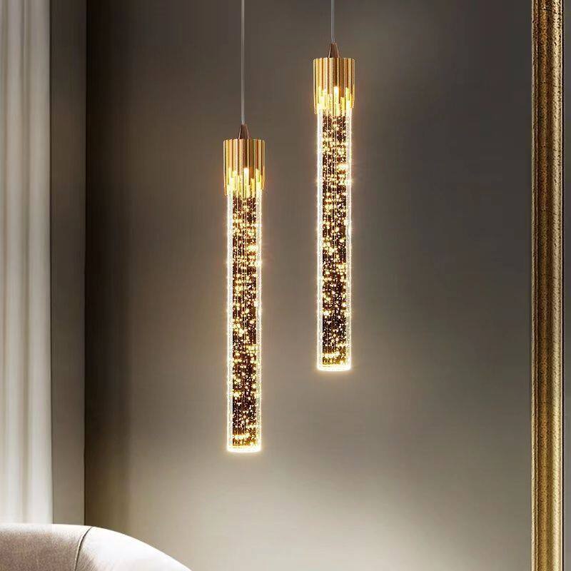 K9 Bubbles Crystal Pendant Light Nordic Modern Hanging Lamp Indoor