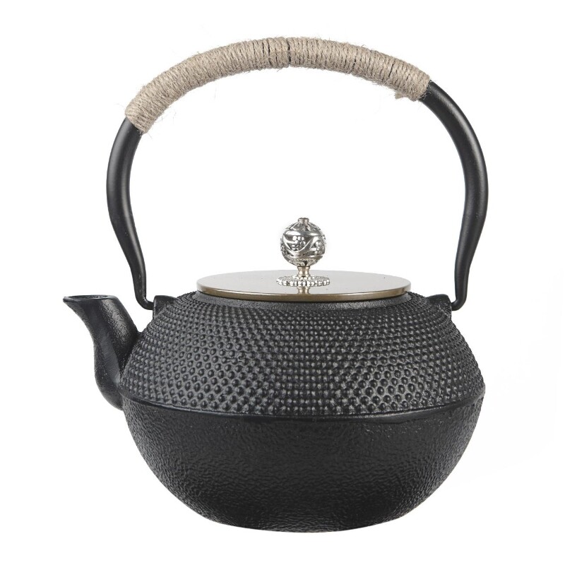 Ấm Trà Bằng Gang Đúc Tetsubin Nhật Bản Trà Ấm Đun Nước Nồi Với Dụng Cụ Pha Bằng Thép Không Gỉ Cho Bế