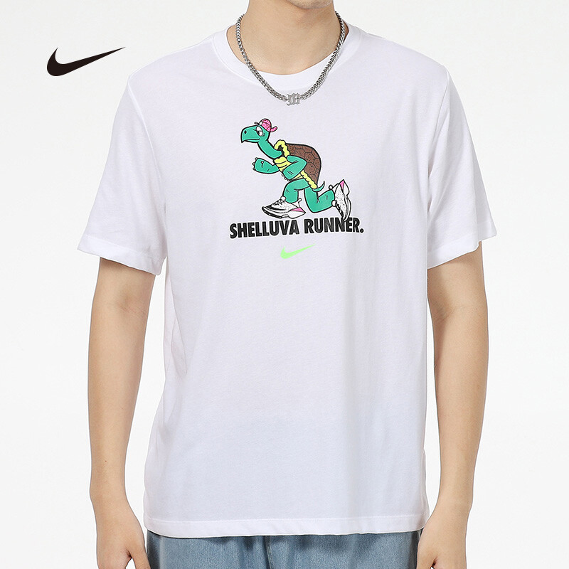 Nike short-sleeved shirt men's summer new breathable running T-shirt  half-sleeved sportswear CJ5805-133 | Lazada