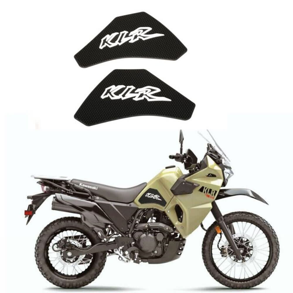 Silicagel bình nhiên liệu tấm cách nhiệt Tank đầu gối Grip cho Kawasaki KLR-650 2022 2023