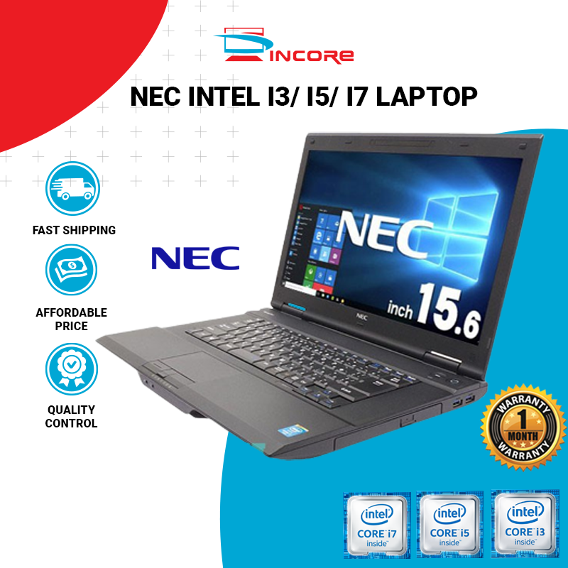 Refurbished Nec Core I3 Laptop 4Gb Ram 250Gb Hdd Windows 10