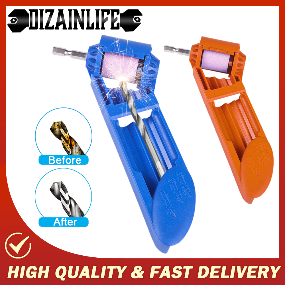 Dizainlife mũi khoan 2.0-12.5mm bánh mài mũi khoan xoắn corundum cầm tay dụng cụ máy mài bánh mài đánh bóng