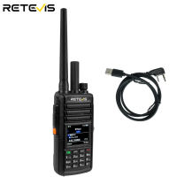 Retevis L62 L2วิทยุ PoC โหมดคู่4G LTE และ Zello เครื่องส่งรับวิทยุแบบอะนาล็อกพร้อมฟังก์ชั่นรีเลย์ GPS IP67กันน้ำวิทยุสองทางไม่จำกัดระยะสำหรับบารังเคย์ทาน็อดทีมก่อสร้างและกู้ภัย