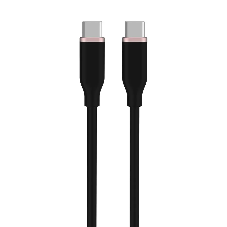 Câbles de cordon de Type C de câble de charge rapide de Silicone liquide de TPE pour la série d'android et d'iphone 15_voghion.com