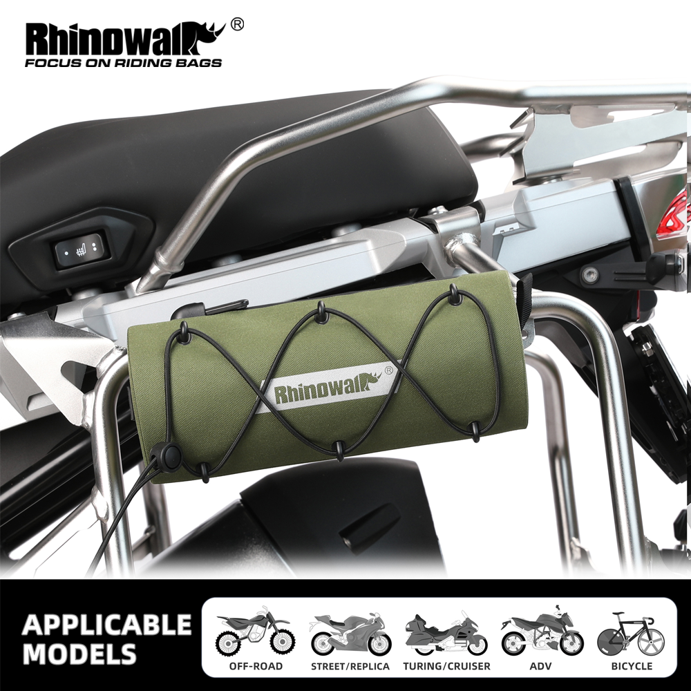 Rhinowalk túi treo ghi-đông xe đạp 100% túi chống nước 1.9l dung tích lớn khung xe đạp túi đeo vai đa năng điều chỉnh được xe đạp trên đường túi gắn trước sườn xe phụ kiện xe đạp