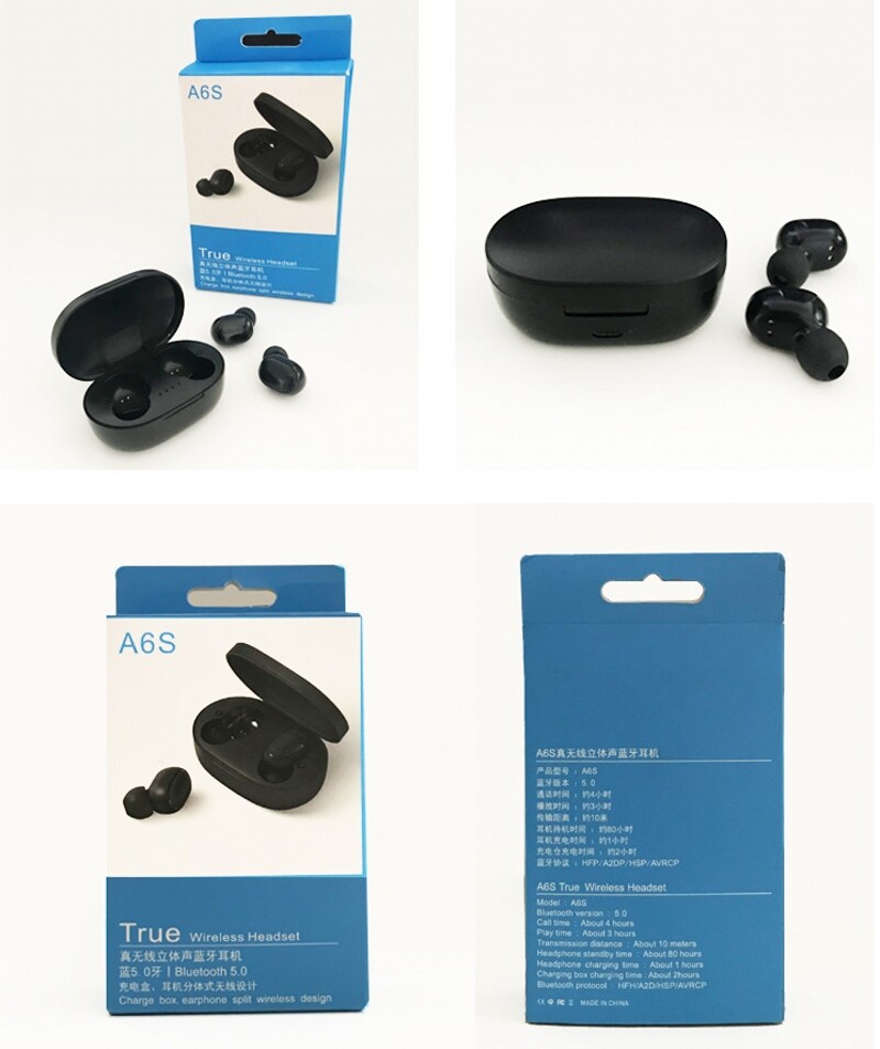 Airdots A6S Earphone Bluetooth, Headset 
