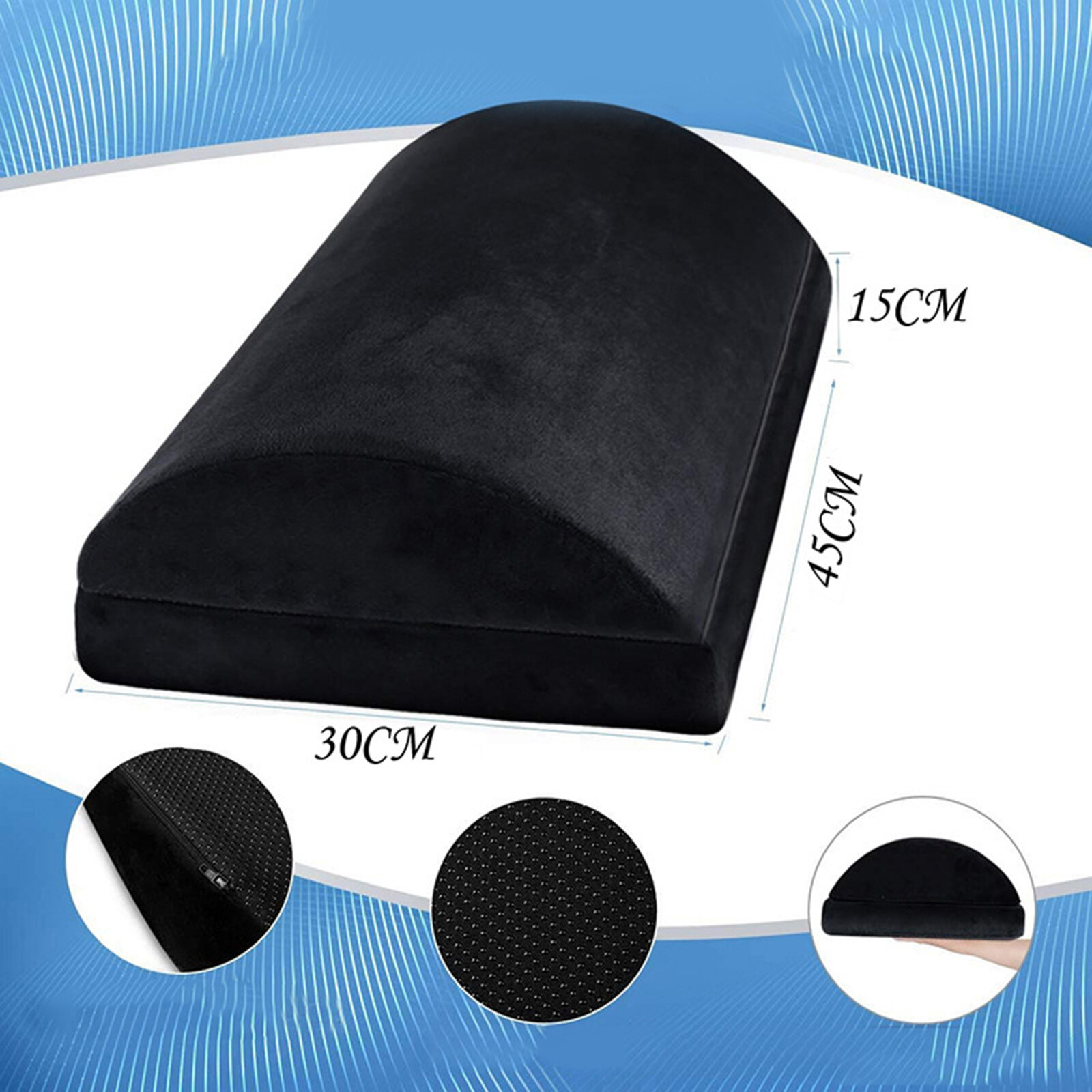 Baoblaze Đệm Để Chân Gối Đệm Ghế Chân Gối Kê Chân Dưới Bàn