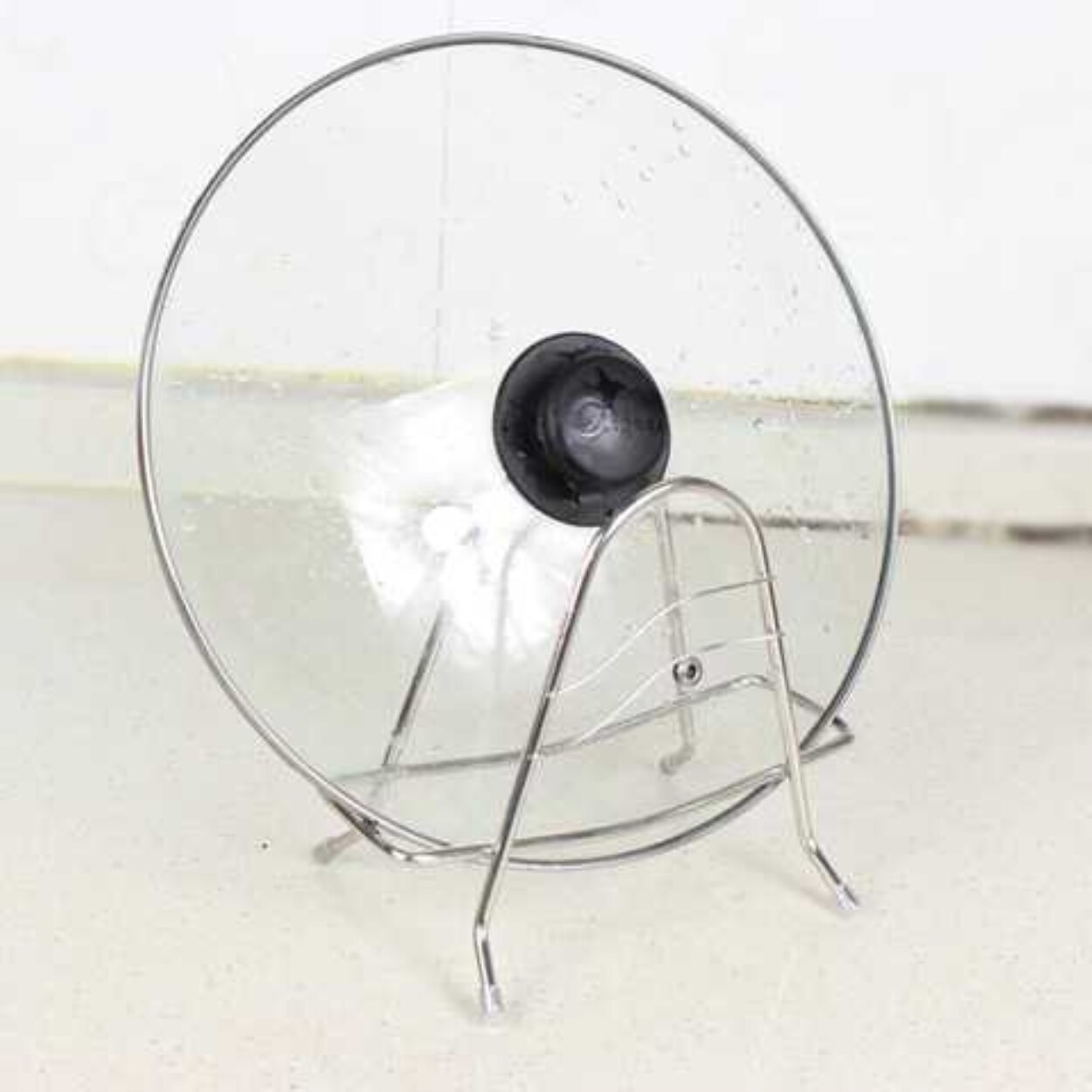 Gambar Stainless steel cutting board chopping board shelf kitchen supplies rack chopping board rack vegetable pier knife plate rack pot cover rack