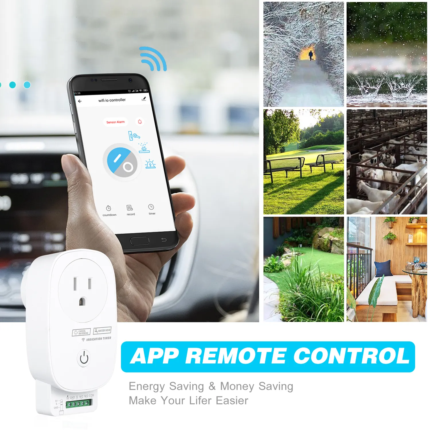 google home compatible sprinkler system