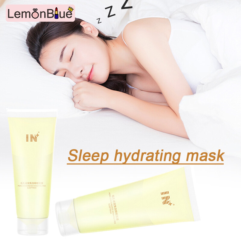 Gambar LemonBlue No wash Sleeping Face Masque Moisturizing Hydrating Face Masque Shrink Pores Facial Skin Care For Women Moisturizing Hydrating Face Masque Shrink Pores No wash Sleeping Face Masque