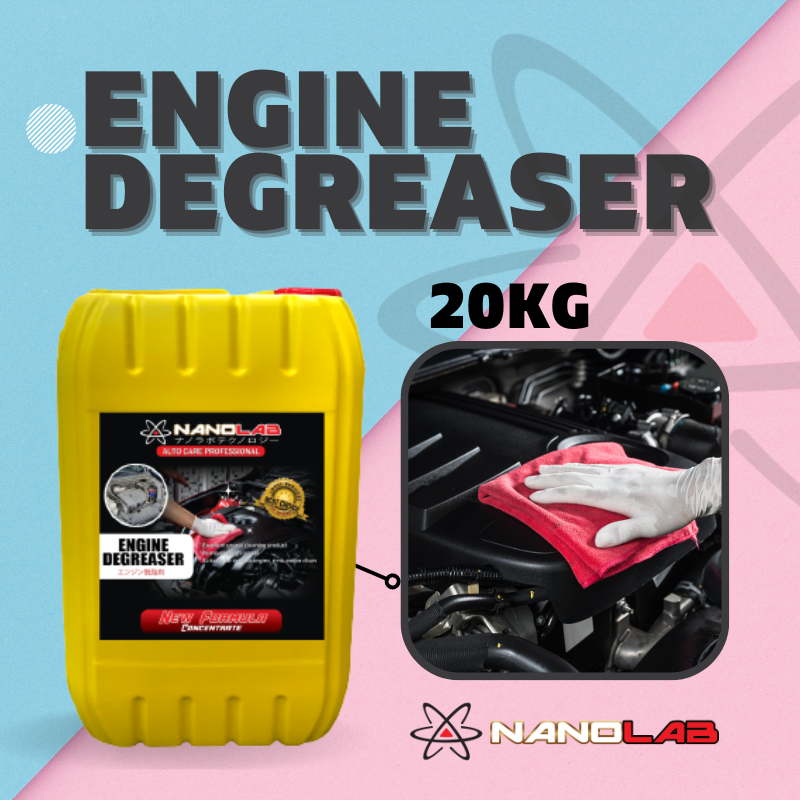 【NanoLab】Red Engine Degreaser 20KG Alkaline Chemical Cleaner Motor