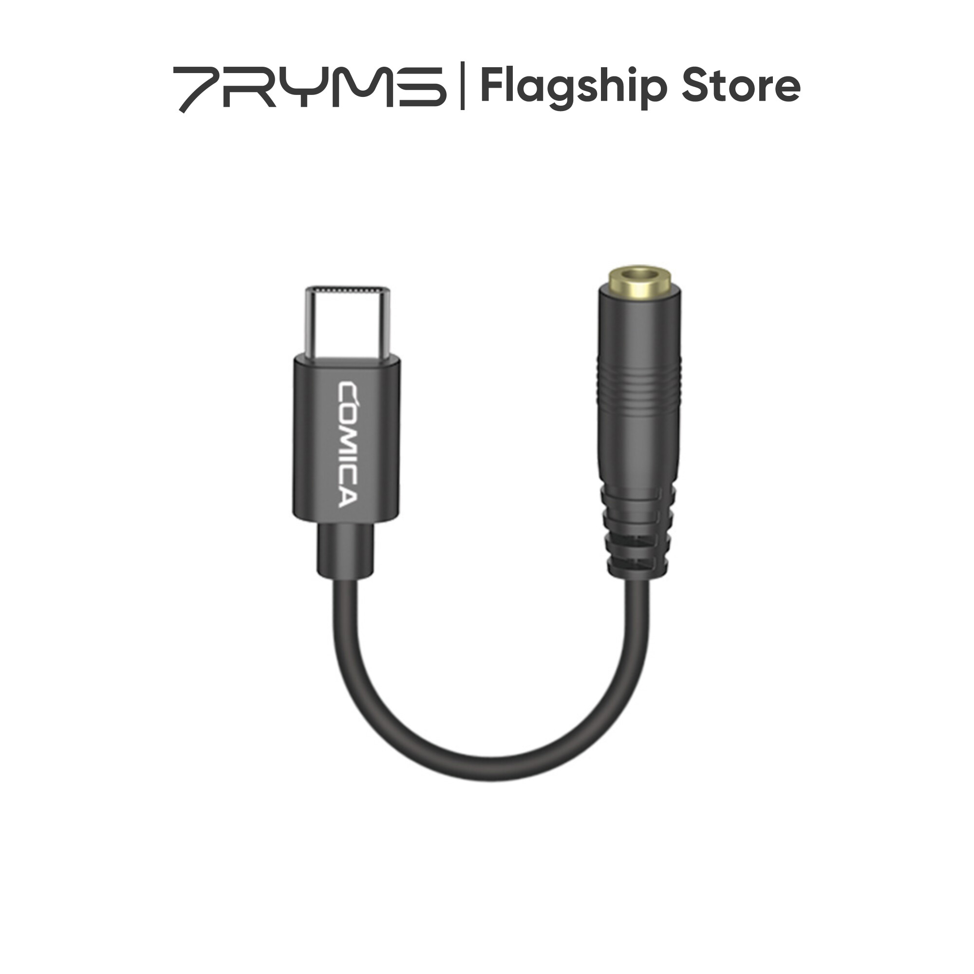Comica cvm-spx-uc 3.5mm trrs để usb-c giao diện cáp truyền âm thanh, mini âm thanh bộ chuyển đổi cáp đầu chuyển âm thanh cáp cho microphone và type-c giao diện thiết bị