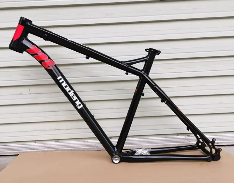 alloy bike frame