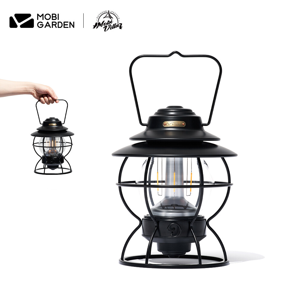 MOBI GARDEN Exquisite Camping Retro Camp Lamp Outdoor Camping LED Battery Lamp Retro Atmosphere Mobile Star Lantern ราคา 2,741 บาท*ส่งฟรี