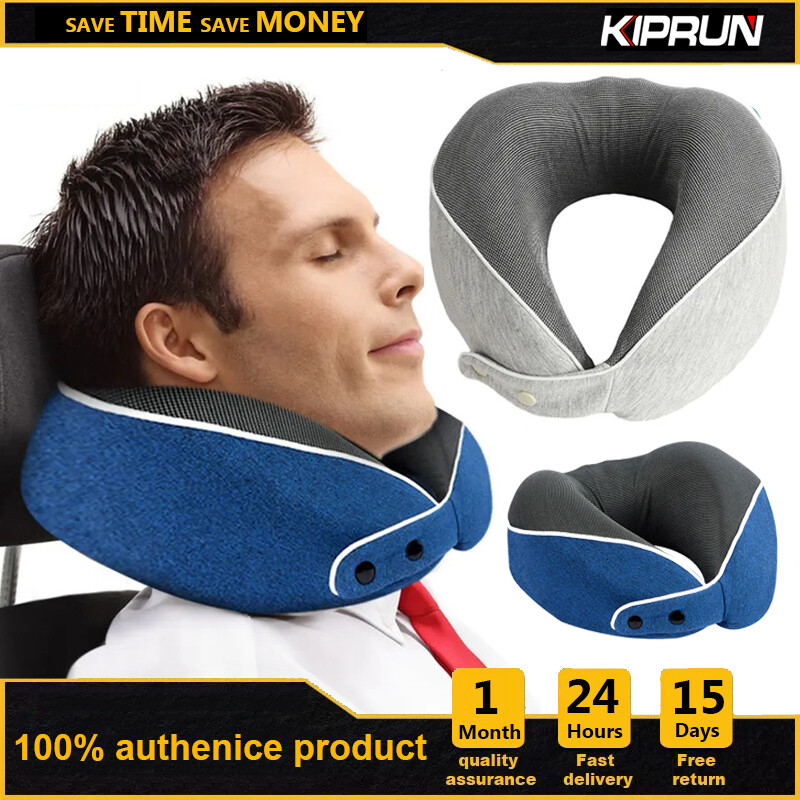 Kiprun gối cổ, xách tay hình chữ U gối du lịch, bộ nhớ bọt nâng đỡ cổ có thể điều chỉnh thoải mái du lịch gối đỡ cổ lúc ngủ gối cổ