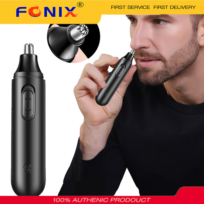 Fonix tông đơ cắt tóc mũi bằng điện dụng cụ cạo tỉa lông mày cổ tai máy cạo râu bộ dụng cụ cạo tỉa sạch cho nam nữ