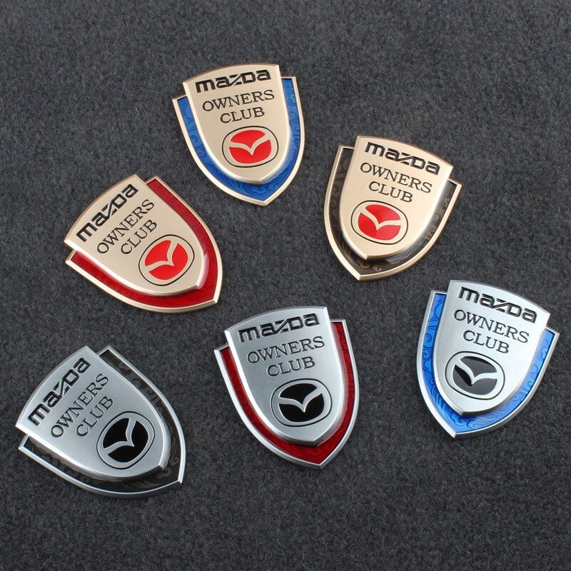 Car Window Decal Sticker for Mazda Mazda6 Atenza Mazda3 Axela Hatchback CX-3 CX-9 CX-60 CX-30 CX-50 CX-8 Sedan BT-50 Mazda MX-5 Mazda2 Hatchback Mudguard Carbon Fiber Emblem Badge ราคา 135 บาท*ส่งฟรี